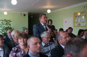 С. Н. Букреев задает вопрос от имени сельхозтоваропроизводителей