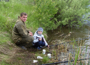Рыбалка - увлечение семьи