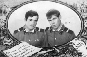 Сундеев Александр Фёдорович(справа)1972-1974гг